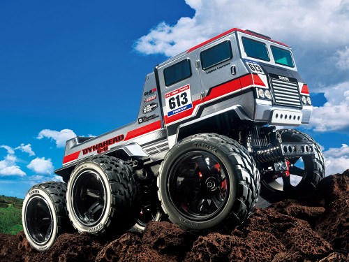 1/18 SCALE R/C OFF-ROAD VEHICLE DYNAHEAD 6x6 (G6-01TR CHASSIS) by Tamiya