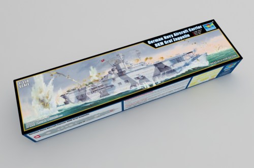 1/350 German Navy Aircraft Carrier DKM Graf Zeppelin by Trumpeter