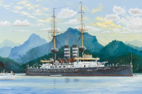 Japanese Battleship Mikasa 1902 by Hobby Boss