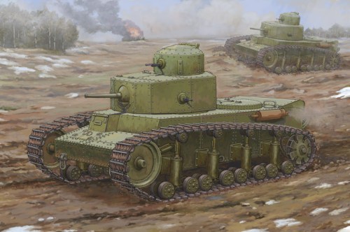 Soviet T-12 Medium Tank by Hobby Boss