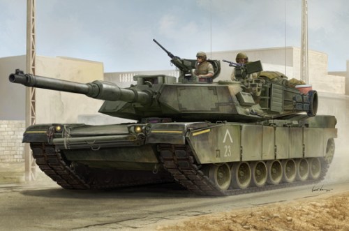 US M1A1 AIM MBT by Trumpeter