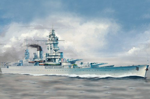 French Navy Strasbourg Battleship by Hobby Boss