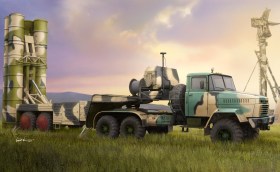 Russian KrAZ-260B Tractor with 5P85TE TEL S-300PMU by Hobby Boss