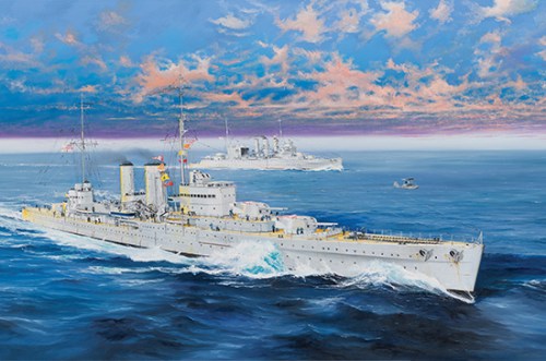 1/350 HMS Exeter by Trumpeter