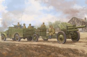 M3A1 late version tow 122mm Howitzer M-30 by Hobby Boss