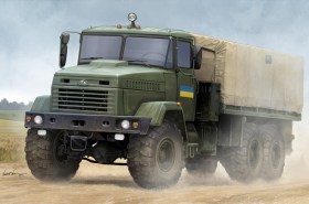 Ukraine KrAZ-6322 “Soldier” Cargo by Hobby Boss