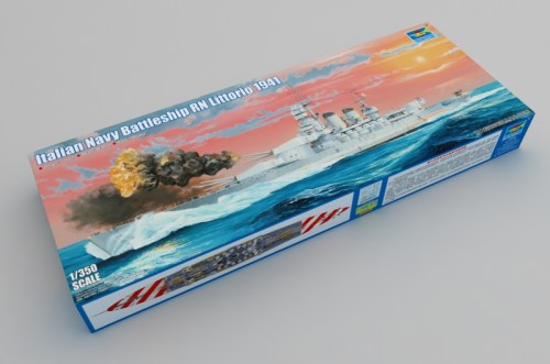 1/350 Italian Navy Battleship RN Littorio 1941 by Trumpeter