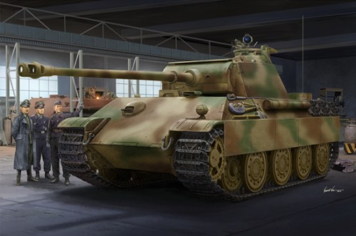 German Sd.Kfz.171 Panther Ausf.G - Late Version by Trumpeter