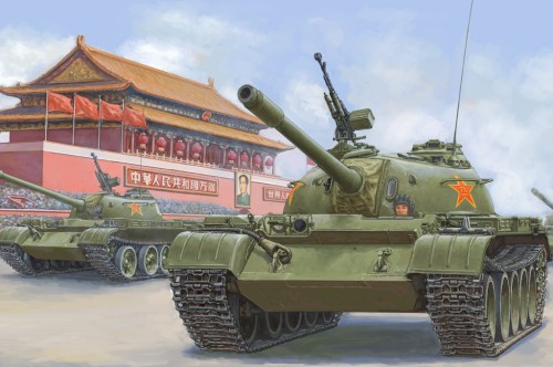 PLA 59 Medium Tank-early by Hobby Boss