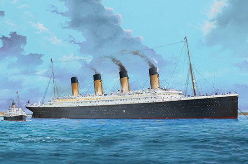 Titanic (W/LED) by Trumpeter