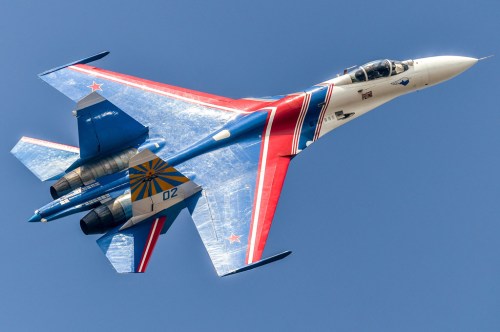 Su-27 Flanker B - Russian Knights by Hobby Boss