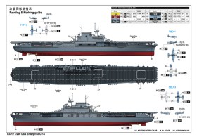 USS Enterprise CV-6 by Trumpeter