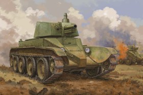 Soviet D-38 Tank by Hobby Boss