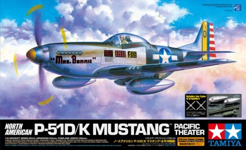 1/32 SCALE NORTH AMERICAN P-51D MUSTANG (PACIFIC THEATER) by Tamiya