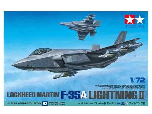 1/72 SCALE LOCKHEED MARTIN F-35 A LIGHTNING II by Tamiya