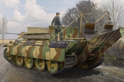 German Sd.Kfz.179 Bergepanther Ausf.G by Hobby Boss