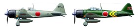 1/48 SCALE MITSUBISHI A6M3/3A ZERO (ZEKE) by Tamiya