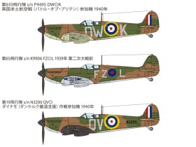1/48 SCALE SUPERMARINE SPITFIRE MK.I by Tamiya