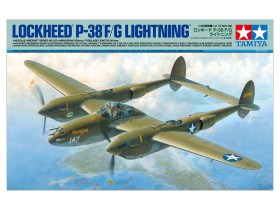 1/48 SCALE LOCKHEED® P-38®F/G LIGHTNING® by Tamiya