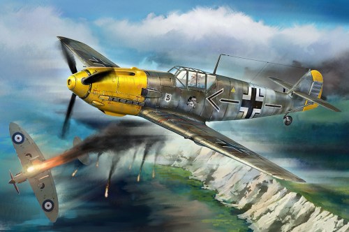 Messerschmitt Bf109E, Sept, 1940 by Hobby Boss