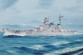 1/350 DKM O Class Battlecruiser Barbarossa by Trumpeter