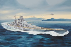 1/350 DKM H Class Battleship by Trumpeter