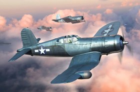 F4U-1A/2 Corsair (2 in 1) by Hobby Boss