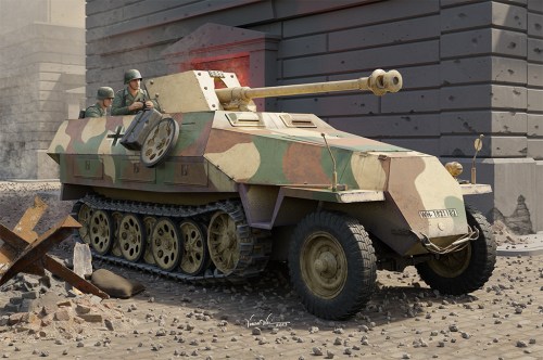 Sd.Kfz 251/22D by Trumpeter