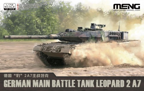 German Main Battle Tank Leopard 2 A7 1/72 by Meng