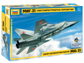 Soviet interceptor fighter MiG-31 by Zvezda