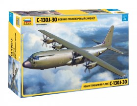 Heavy transport plane C-130J-30 by Zvezda