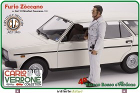 Furio Zòccano Fiat 131 Mirafiori Panorama 1/18 Statue by Infinite Statue