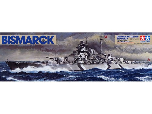 1/350 SCALE BISMARCK GERMAN BATTLESHIP by Tamiya