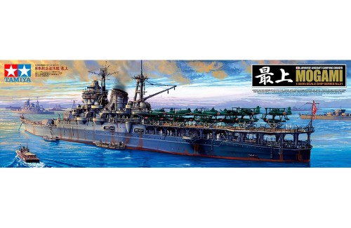 1/350 SCALE JAPANESE AIRCRAFT CARRYING CRUISER MOGAMI by Tamiya