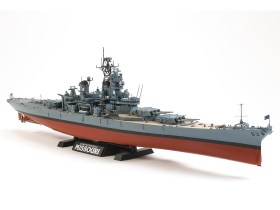 1/350 SCALE U.S. BATTLESHIP BB-63 MISSOURI (CIRCA 1991) by Tamiya