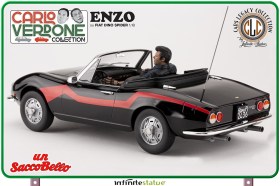 Enzo on Fiat Dino Spider 1/18 Resin Car by Infinite Statue