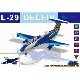 Aircraft 1/72 Aero L29 Delfin Aircraft Kit by AMK Models