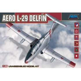 Aircraft 1/48 Aero L29 Defin Aircraft Kit by AMK Models