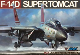 F-14D Super Tomcat 1/48 Kit by AMK Models