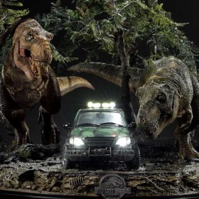 Iron Studios - Blue & Beta - Jurassic World Dominion 1/10 Deluxe Art Scale  - Figurine Collector EURL