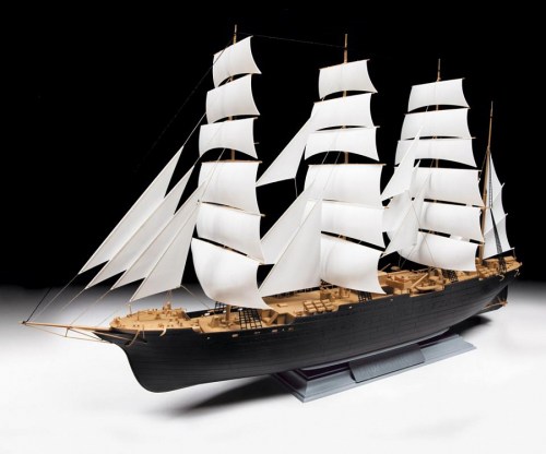 Russian four-masted barque Kruzenshtern by Zvezda