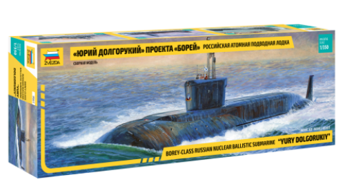 Borey-class Russian Nuclear ballistic submarine Yury Dolgorukiy by Zvezda