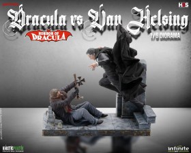 Dracula Vs Van Helsing Horror Of Dracula 1/6 Diorama by Infinite Statue