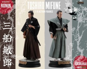 Toshiro Mifune Ronin & Samurai 1/6 Action Figure Deluxe Double Pack by Infinite Statue