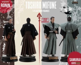 Toshiro Mifune Ronin & Samurai 1/6 Action Figure Deluxe Double Pack by Infinite Statue