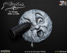 La Lune De Georges Melies Wall Plaque by Infinite Statue