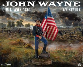 John Wayne Civil War 1863 Statue 1/6 Scale by Infinite Statue