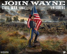 John Wayne Civil War 1863 Statue 1/6 Scale by Infinite Statue