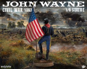 John Wayne Civil War 1863 Statue 1/6 Scale by Infinite Statue