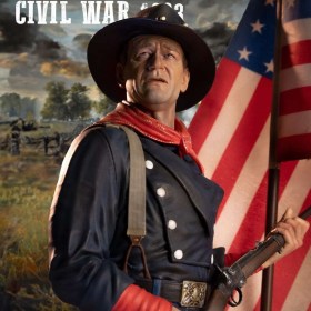 John Wayne Civil War 1863 Statue 1/6 Scale by Infinite Statue